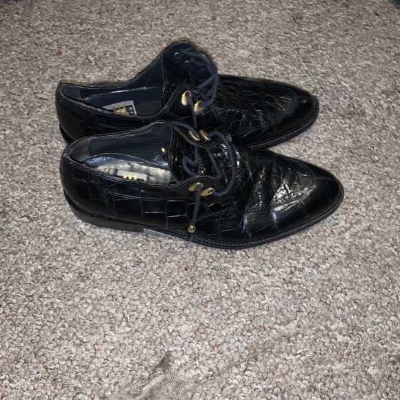 David Eden Shoes alligator